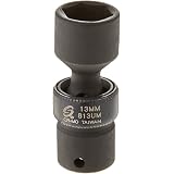 Sunex Schlag-Stecknuss 12 Mm, 1/4" Antrieb – Universal, Aus Chrom-Molybdän-Stahl Für Hohe Belastung