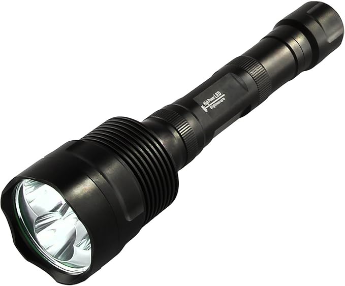 Discoball® 24W Super Bright LED Flashlight Handheld Torch with Adjustable Length with 5 Modes