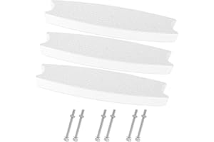 Pool Ladder Steps Replacement, 3 PCS Pool Steps for Inground Pools,Universal Heavy-Duty Molded Plastic Swimming Pool Ladder R