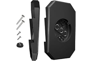 MINSN PTY Vinyl Siding Mounting Blocks, Perfect Fit Built-in Electrical Box Outdoor Light Mounting Block, 8141DBL Siding Mounting Plate for 1/2 inch Lap Double and 4 inch Siding, Black 1 Pack