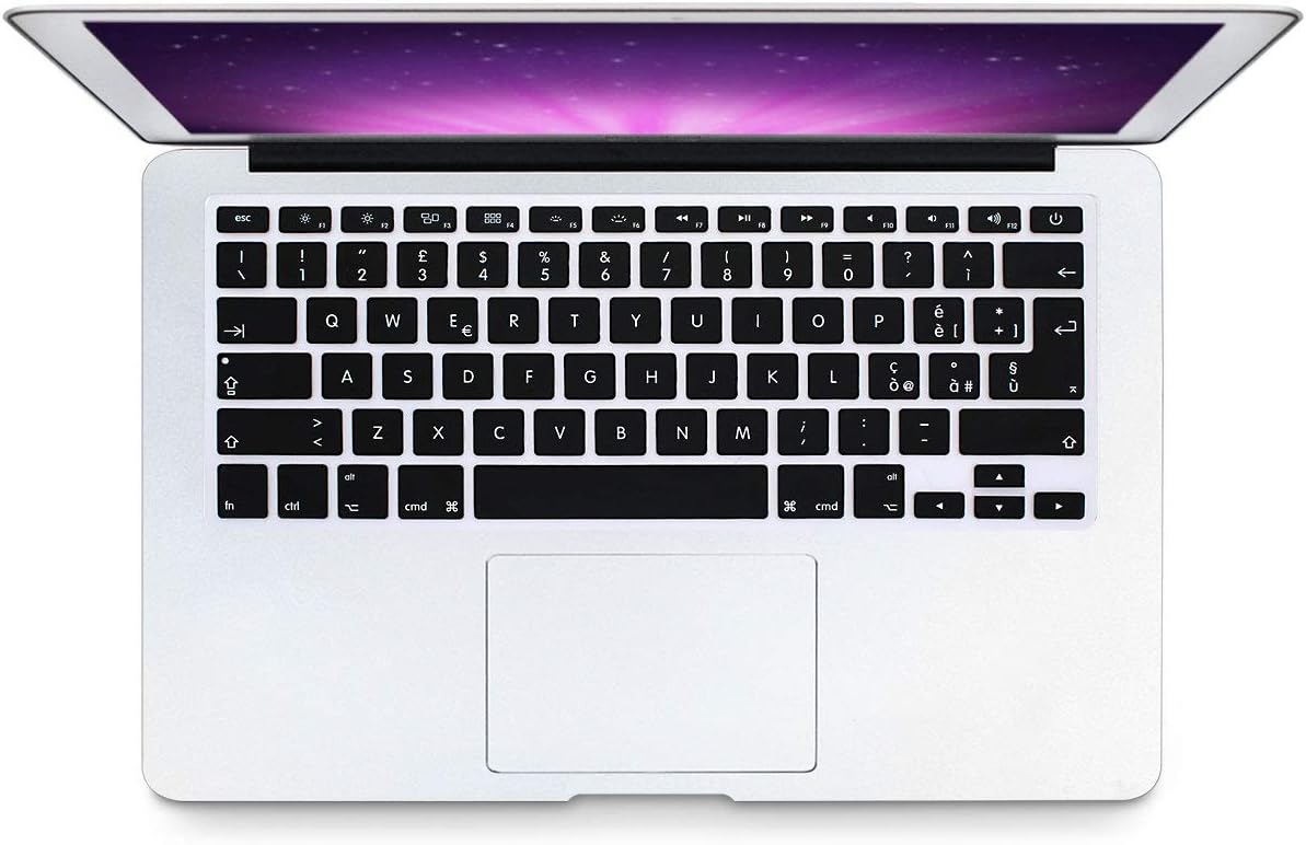 MMDW Italian Language Silicone Keyboard Cover for MacBook Pro 13" 15" 17" (with or w/out Retina Display) Silicone Skin for iMac Older for MacBook Old Air 13",USA and European Version - Image 3