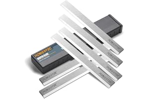 POWERTEC 6-1/8 Inch Jointer Blades for Ridgid JP06000, JP06101, JP0610, Craftsman 21705 Jointer, Replacement for Ridgid AC860