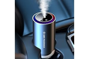 BETNEP Smart Car Air Fresheners, New Smell Experience Cologne Car Freshener Essential Oil Diffuser, Adjustable Concentration, Auto On/Off, Built-in Battery, Each Bottle of Perfume Lasts 120 Days