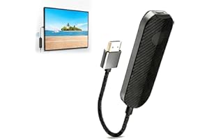 Ascendty/Pleasant Wireless HDMI Display Adapter for iPhone iPad, 4k-1080p WiFi Streaming Device, for Tiktok YouTube Mirroring