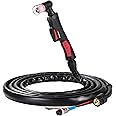 ARCCAPTAIN Plasma Cutting Torch, AG60 Plasma Torch 4 M Cable Plasma Cutting Gun for 50A Pilot Arc Non-Touch Plasma Cutting Machine