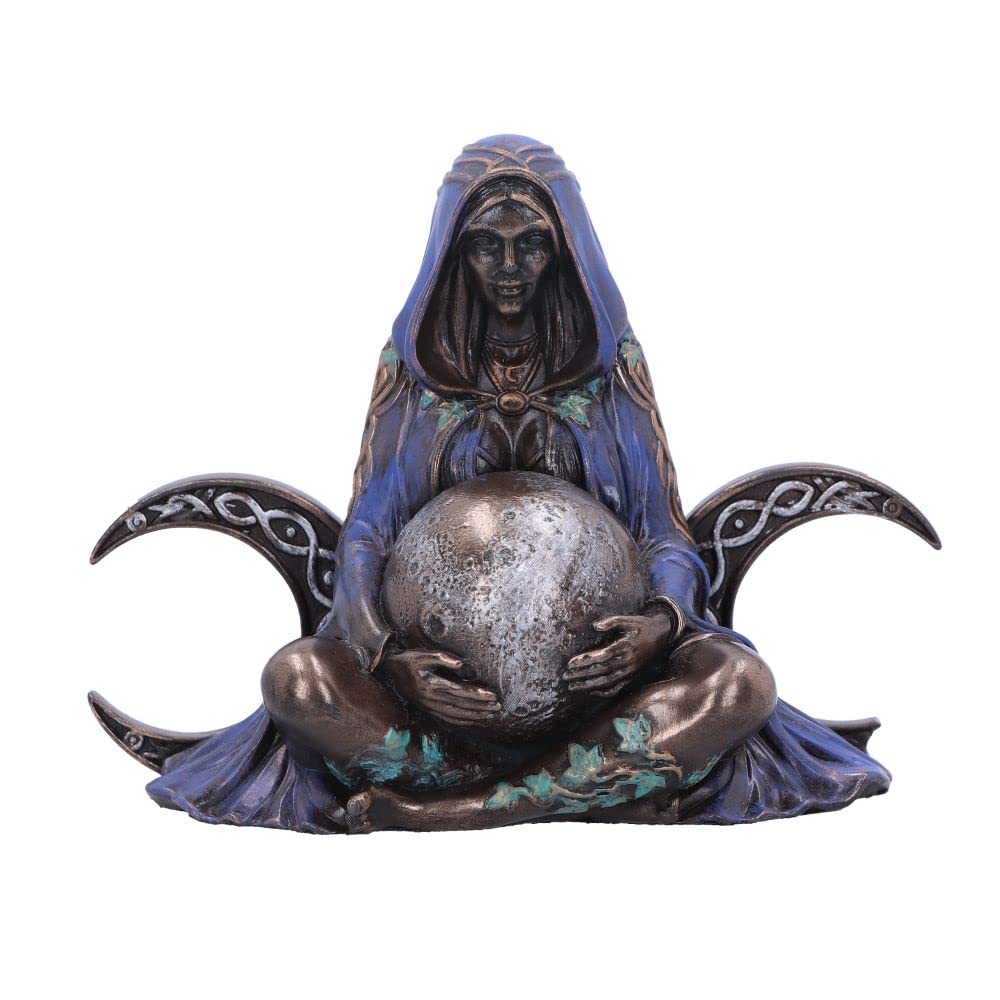 Nemesis Now Triple Moon Goddess Art Figurine (Mini) Purple, 8.5cm