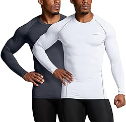 TSLA Men's Thermal Long Sleeve Compression