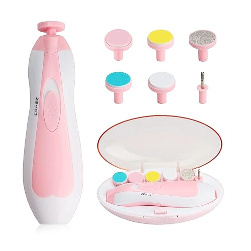 Baby Nail Trimmer, Electric Nail File Drill for Baby No Sharp