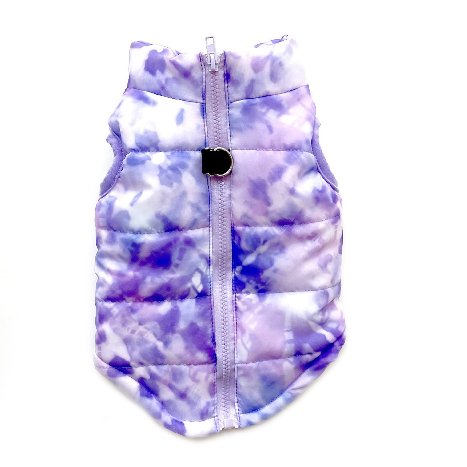 Dog Winter Coat,Soft Dogs Jacket Warm Padded Puffer Clothes Vest Pet Clothing Costume for Cats Puppy Small Dogs Medium Dogs (X-Large, Purple)