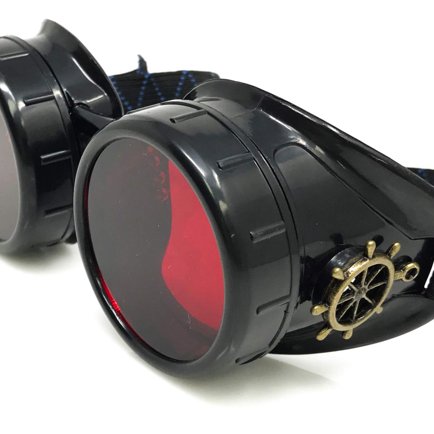 Steampunk Victorian Goggles Rave Glasses, Sleek and Stylish Industrial