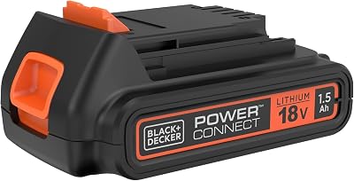 BLACK+DECKER 18V Slide Pack 1.5Ah Battery BL1518-XJ LiIon