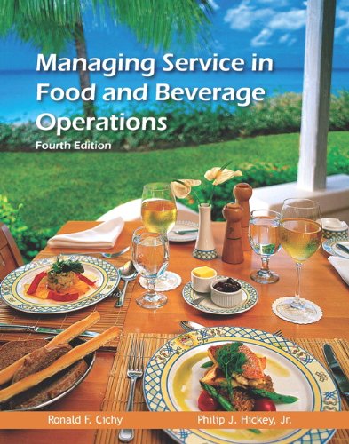 Managing Service In Food+Beverage Oper.