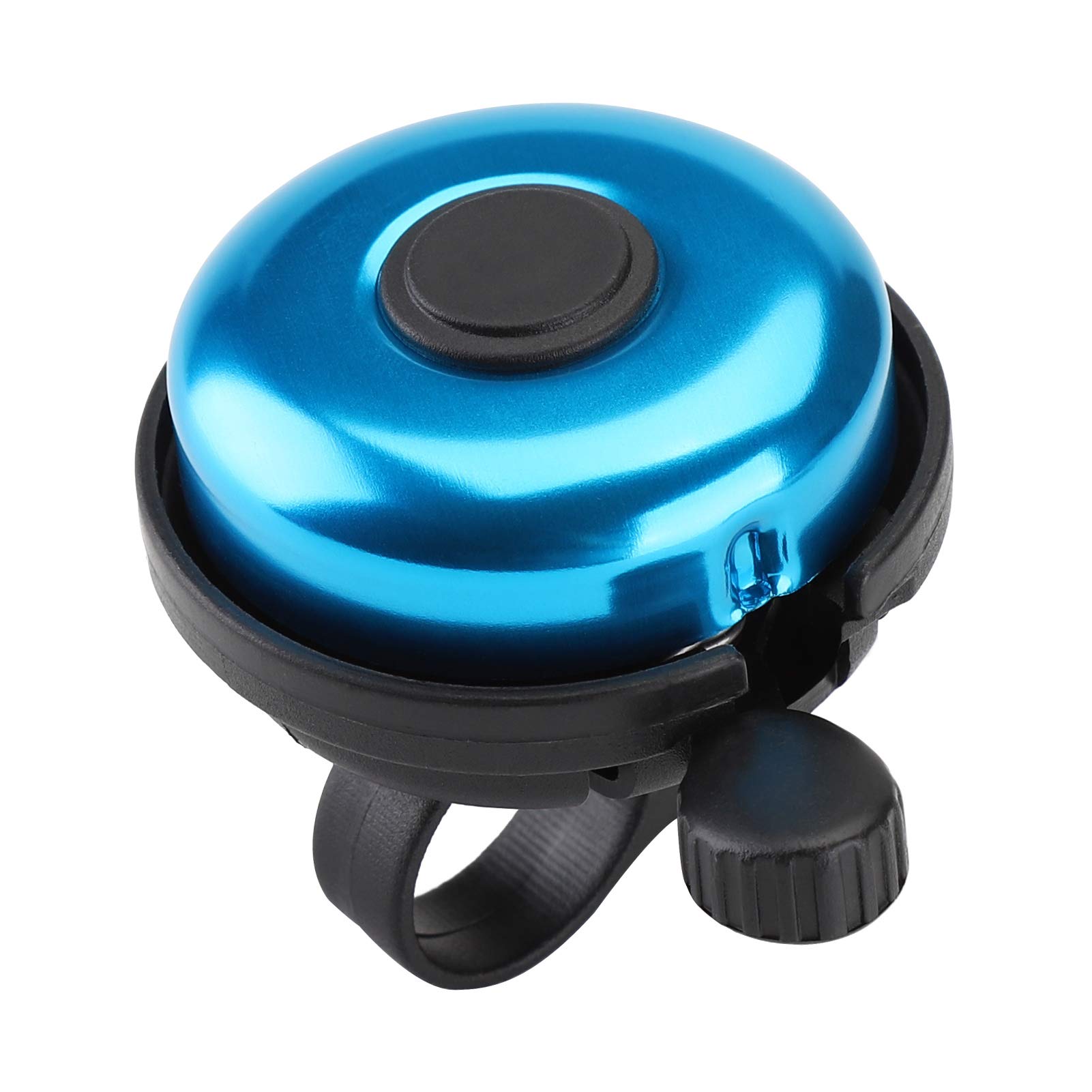 Paliston Aluminum Bike Bell Bicycle Bell for Adults Kids Boys Girls Blue