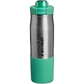 STANLEY Vitalize Tempo Bottle, 24 oz, Caitlin Clark Future | Leakproof Locking Lid | Covered Chug Spout | Steel Carry Loop | Removable Base Bumper | BPA-Free Lightweight Gym Water Bottle