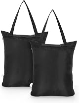 OTraki 2 Pack Wet Dry Bag 40x50 cm Waterproof Nappy Bag Travel Organizer