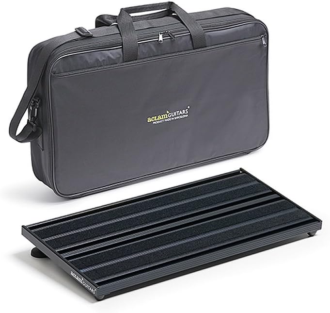 Aclam Guitars ETS2SC-BK EVO TRACK S2 Black Pedalboard + Softcase