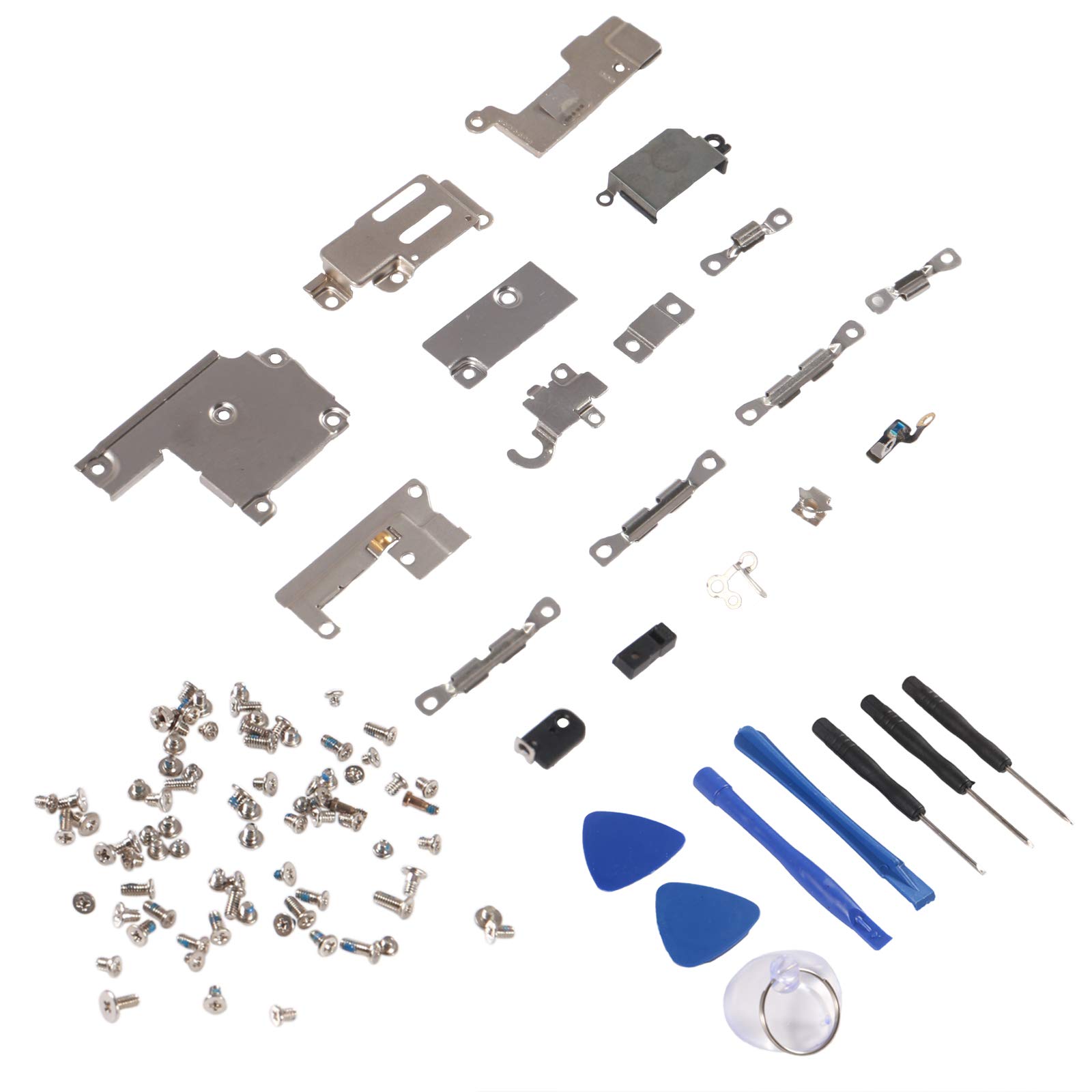 ALMOCN Internal Bracket Replacement Parts Compatible With iPhone 6SP, Internal Metal Plate Cover Parts Includes Full Screw Set and Removal Tool Kits (for iPhone 6SP)