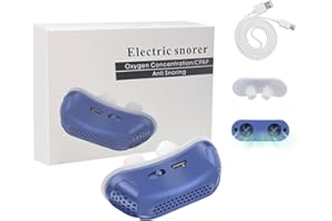 NRMRQZ Anti Snoring Devices for Men and Women,Twin Turbine Electric Adjustable and Breathable Suitable for All Nose Shapes,Adjustable Wind Speed,Snoring Solution