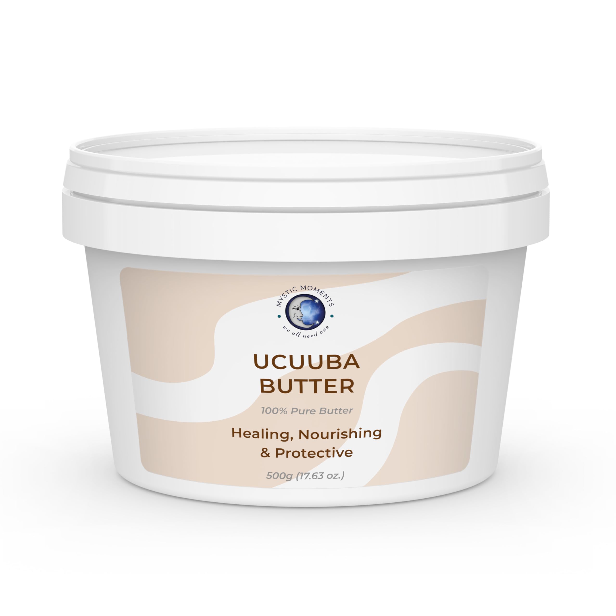 Mystic Moments | Ucuuba Virgin Butter 500g - Pure & Natural Cosmetic Butters GMO Free