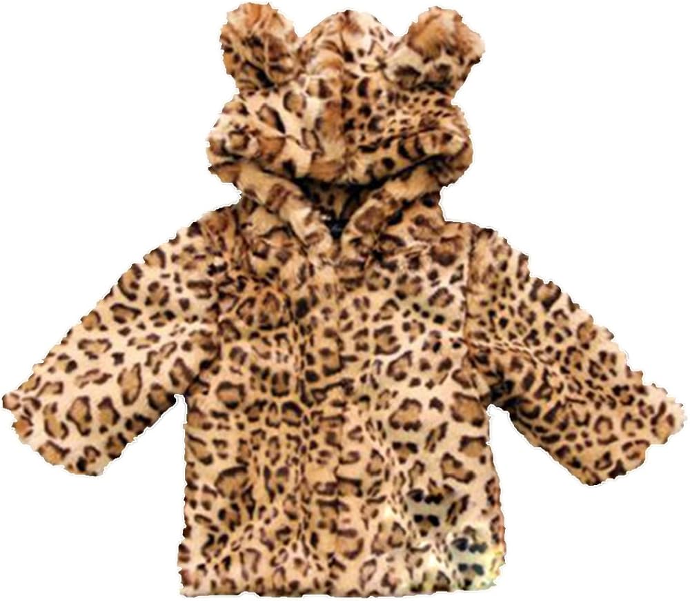 baby girl leopard coat