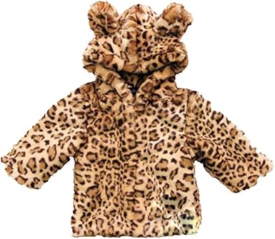 baby girl leopard print coat