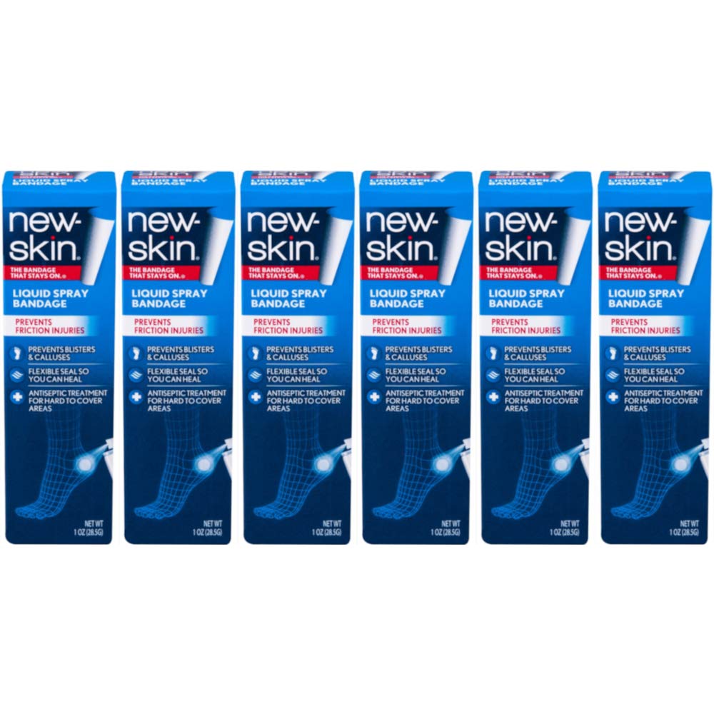 NewSkin Liquid Bandage Spray 1 oz, Pack of 6