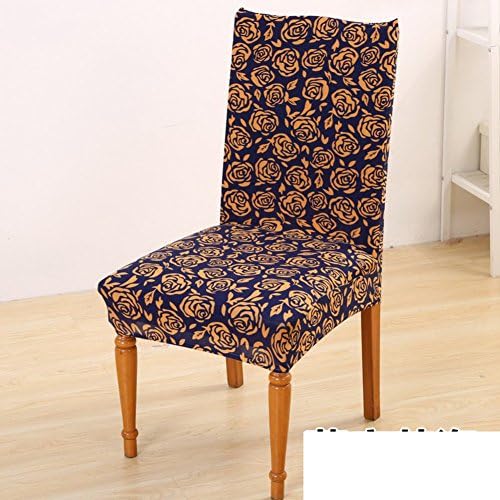 Conjoined dining chair seat covers/ stretch fabric upholstery/ back of Chair-M
