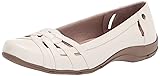 LifeStride Women's Diverse Flat, White Sand, 8 M US