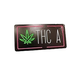 THC A W/Leaf Icon LED signs by Smoke Shop LED -35 x