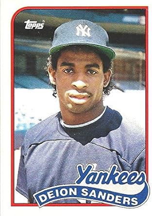 deion sanders baseball jersey yankees