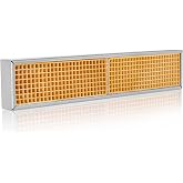 benut 2.5" x 12.75" x 1" Wood Stove Catalytic Combustor, Catalytic Replacement for Vermont Castings Defiant and Encore Flexburn, Ceramic
