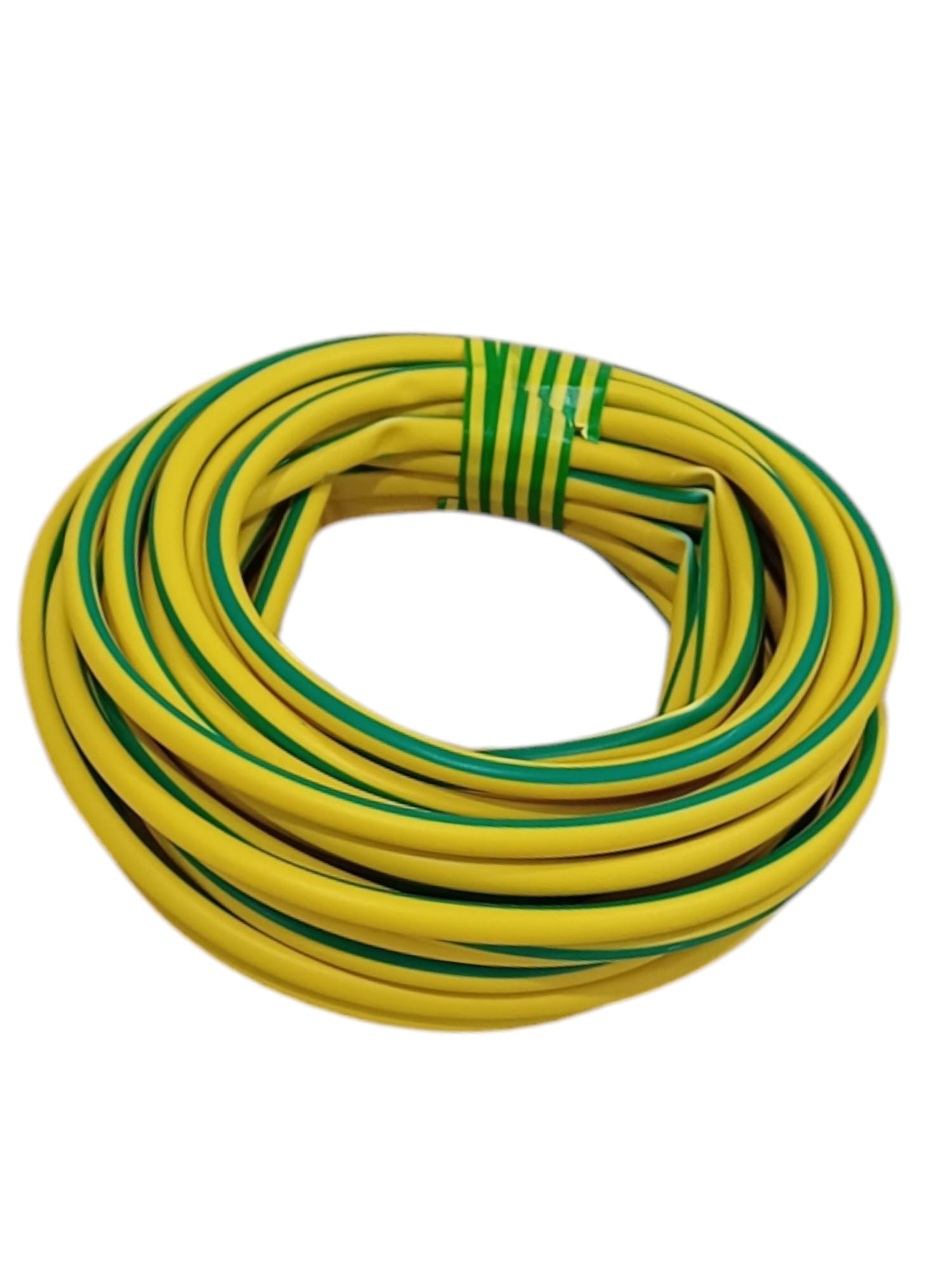 6.0mm Earth Sleeving, Yellow and Green Striped (5 Meter Cut)