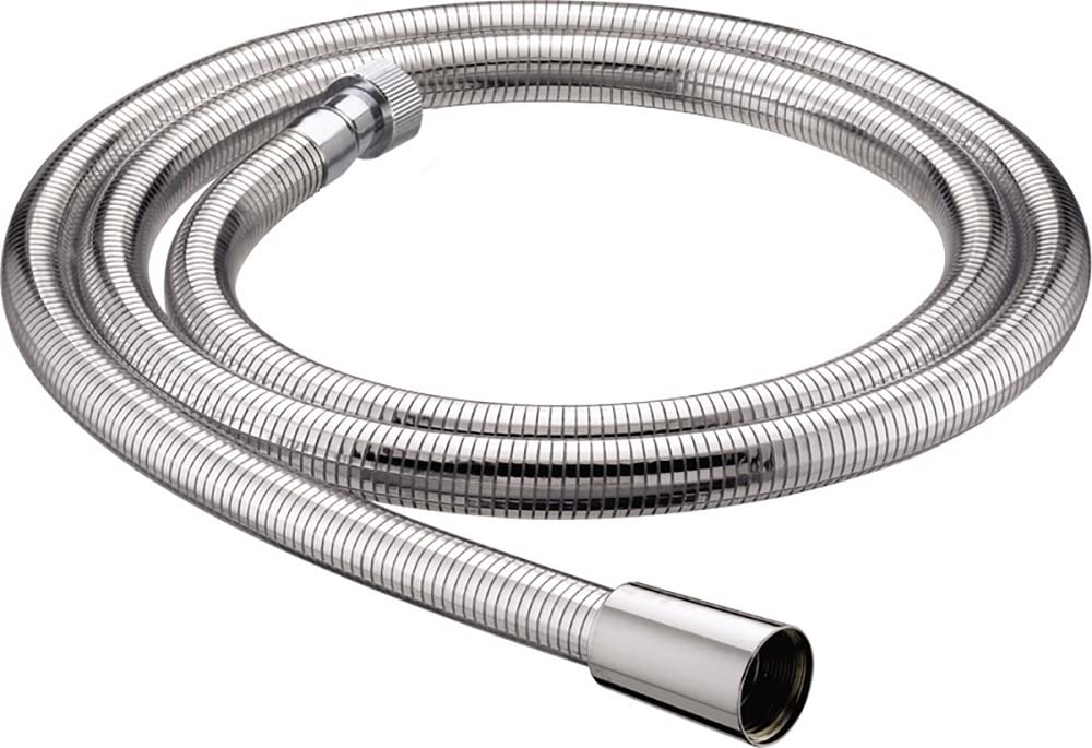 Bristan HOS 125CNE01 C Cone to Nut Std Bore Shower Hose Easy Clean, Chrome, 1.25m