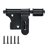 Alise 4 Inch Slide Bolt Gate Latch, Door Lock with