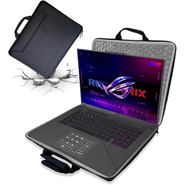 Asus Rog Case Tiswell Hard Travel Gaming Laptop Charger Case Fit