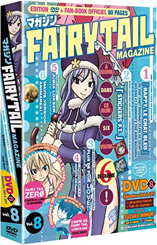 Fairy Tail - Coffret Avec Le Dvd Volume 8 Et Fairy Tail Magazine N°8 (1dvd)
