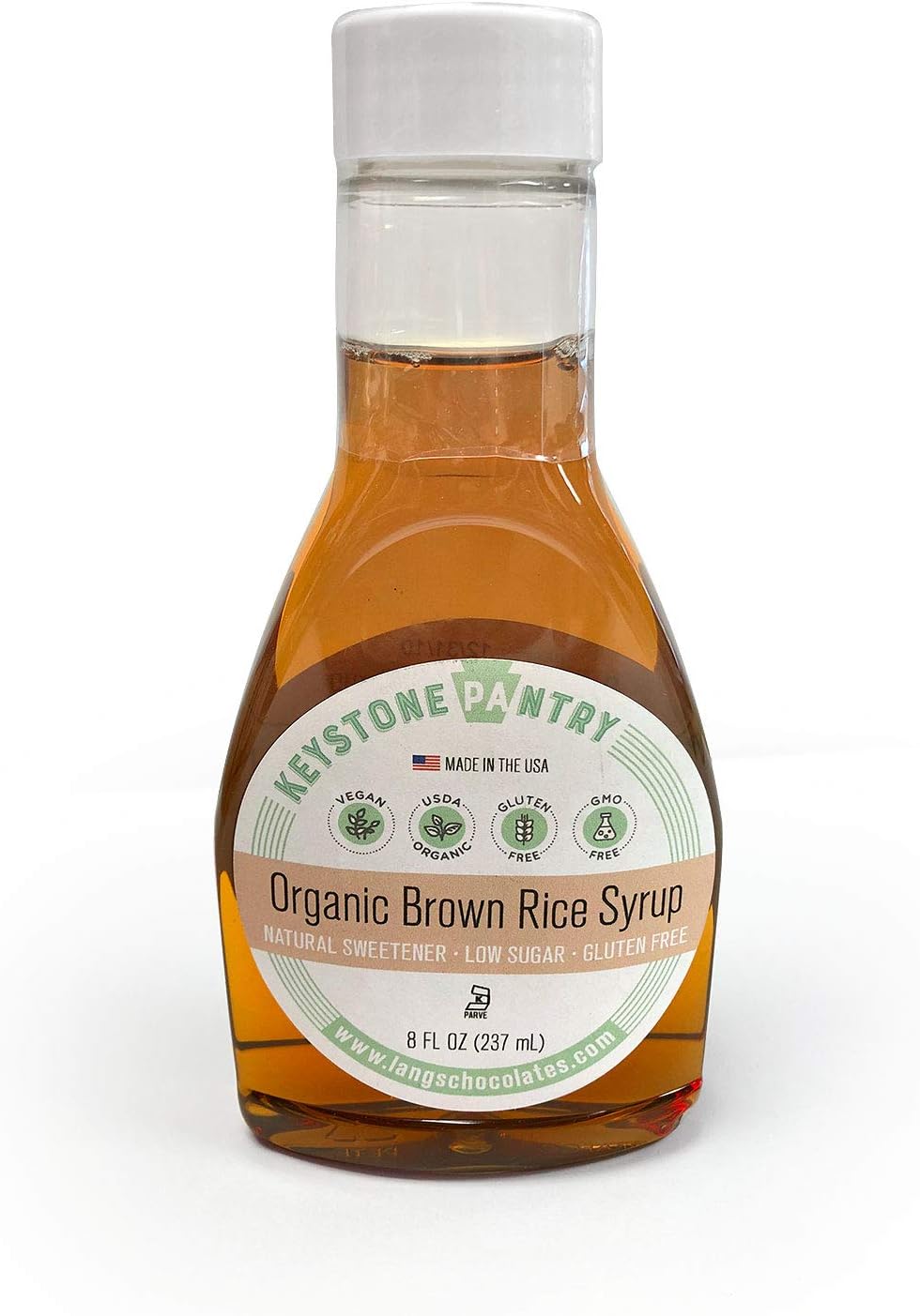 Keystone Pantry Organic Brown Rice Syrup 8 fl oz Bottle 3-pack