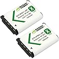 Wasabi Power NP-BX1 Battery (2-Pack) for Sony NP-BX1/M8, ZV-1, ZV-1 II, Cyber-Shot DSC-HX95, HX99, HX350, RX1, RX1R II, RX100