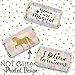 Magical Unicorn Party Favors - Mini Candy Bar Wrappers - 45 Stickers