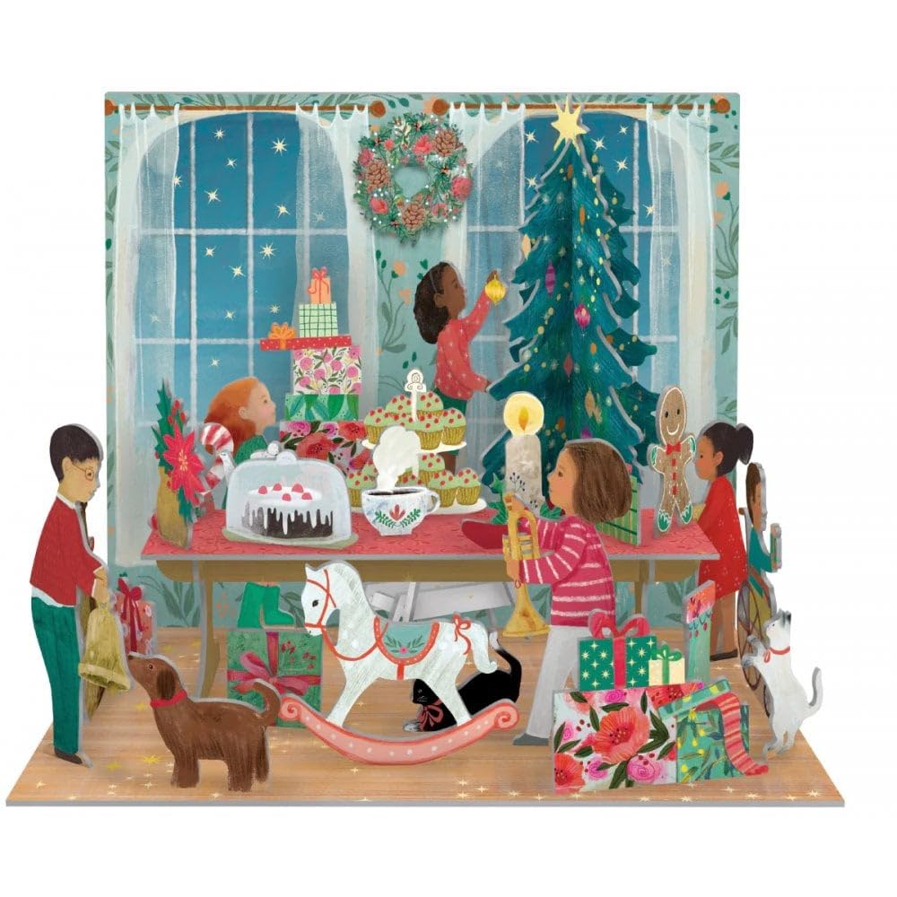 Large A Christmas Party Pop & Slot Advent Calendar