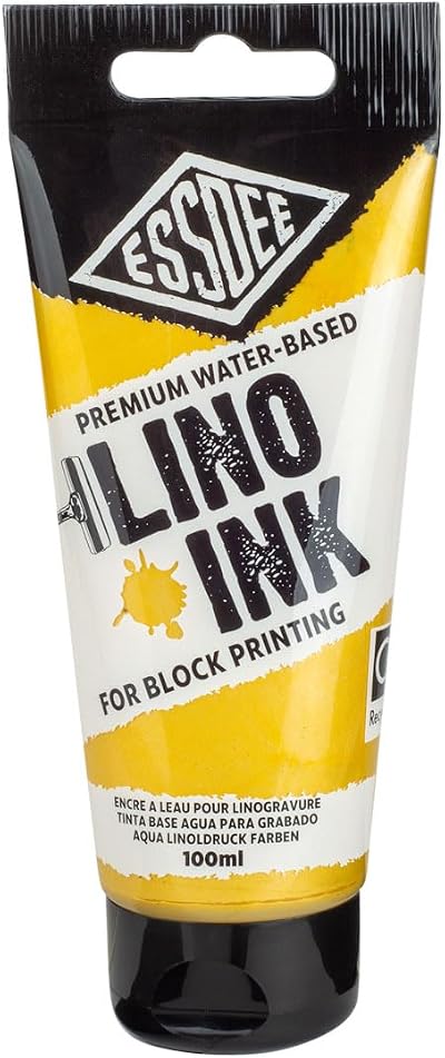 Essdee Block Printing Ink Metallic Gold 100ml Brand ESSDEE