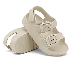 ChayChax Toddler Boys Girls Double Buckle Sandals