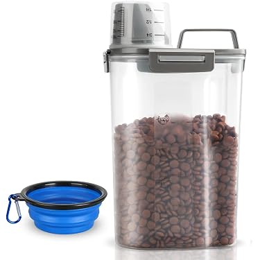 33 lb large dog food container 33 Quart WeatherPro Airtight Pet Food Container  IRIS USA