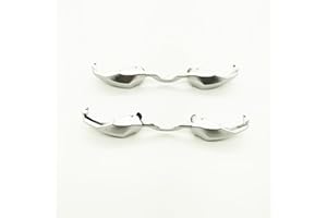 2x Plastic Bumper Button LB RB Controller Replacement Part Compatible with Microsoft Xbox One Elite Controller Silver