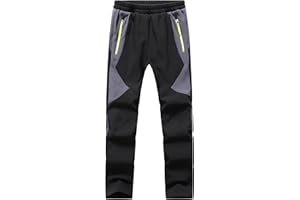 DAFENGEA Kids Snow Ski Pants Hiking Boys Girls Outdoor Waterproof Windproof Fleece Warm Snowboard Pants