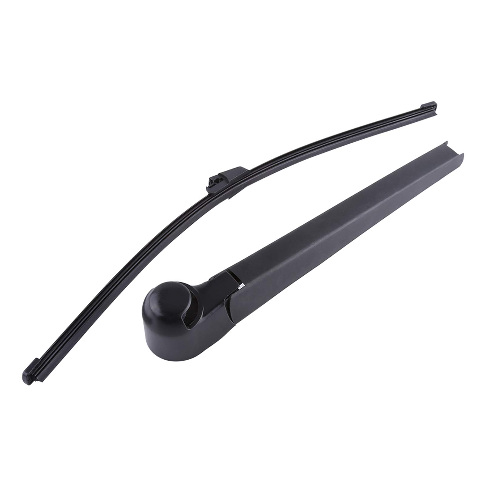 Aramox Plastic Rear Window Windscreen Car Rear Windshield Wiper Arm & Windshield Wiper Blade, Fit for 2003-2009, Black