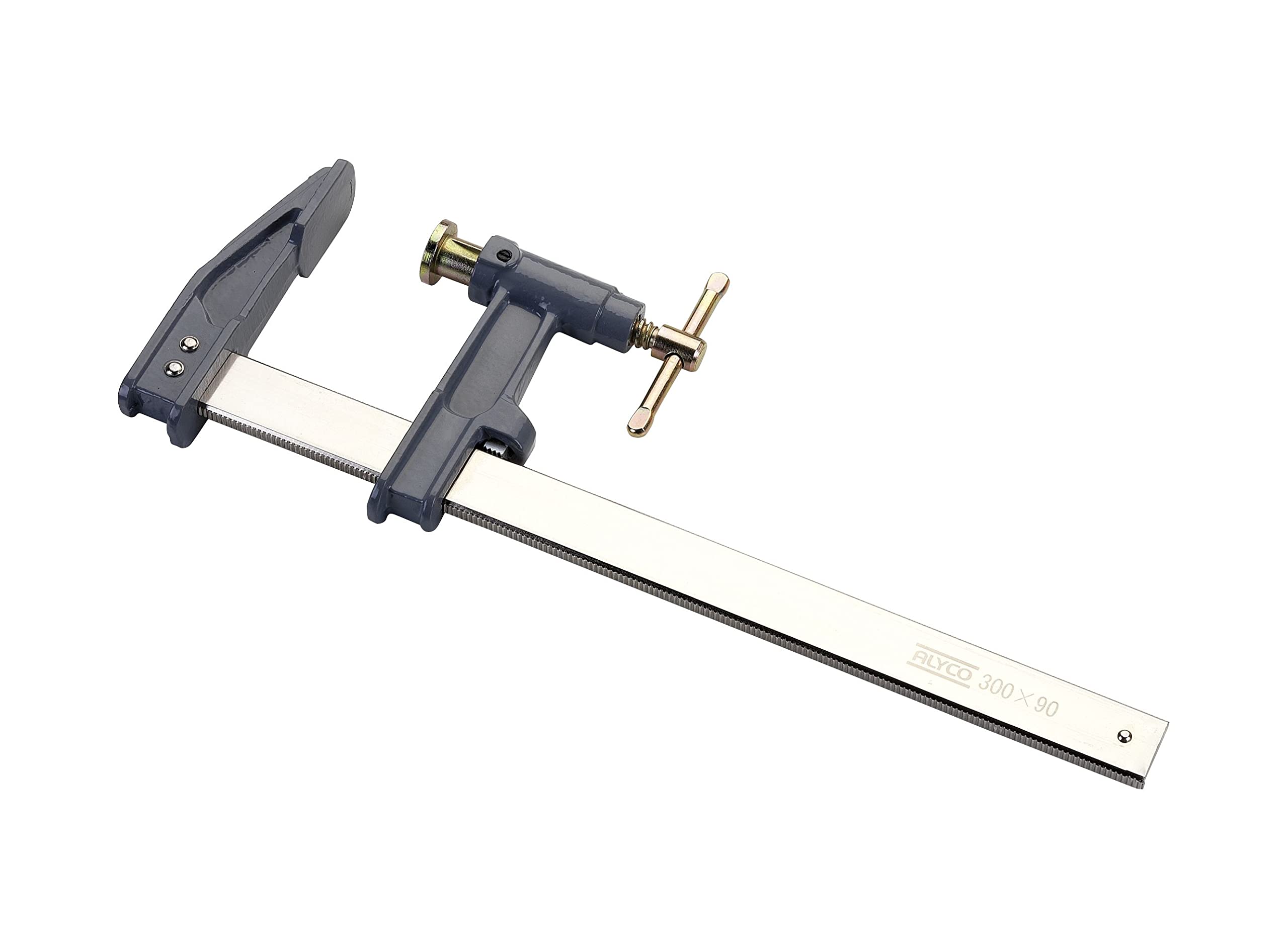 Alyco 197810 Sergeant, chrome, grey, gold, 400 x 90 mm