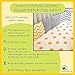 YourEcoFamily Muslin Fitted Crib Sheet - Certified Organic Cotton - Pre-Washed Softest Mattress Sheet for Your Baby, Toddler Boy or Girl (Sunflower)
