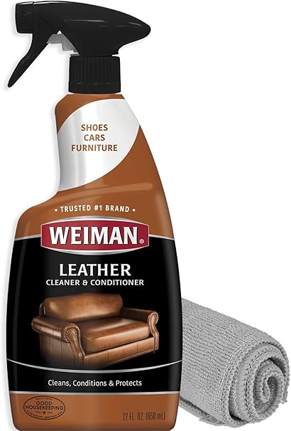 Amazon Com Weiman Leather Cleaner And Polish For Furniture And