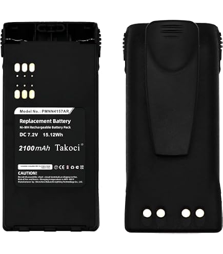 thumbnail image 2 of 2600mAh Li-ion Replacement Battery For Motorola HT750, HT1250, HT1250LS+, HT1550XLS Radios – HNN9013 Compatible 2 of 6